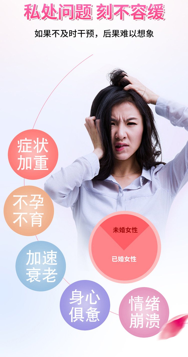 冰凝舒茵緊潤(rùn)婦科膠囊-私處問(wèn)題 刻不容緩
